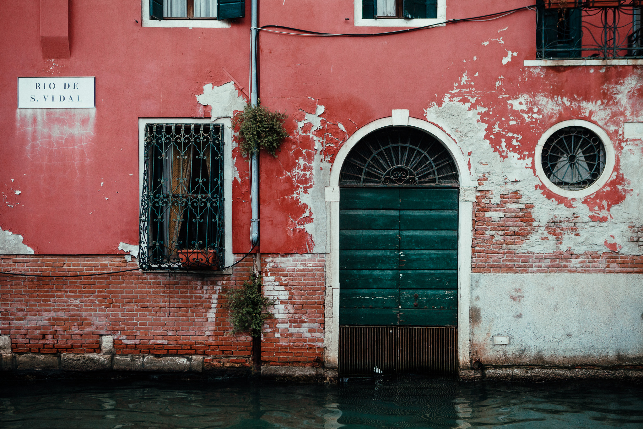Front door under water, Venice